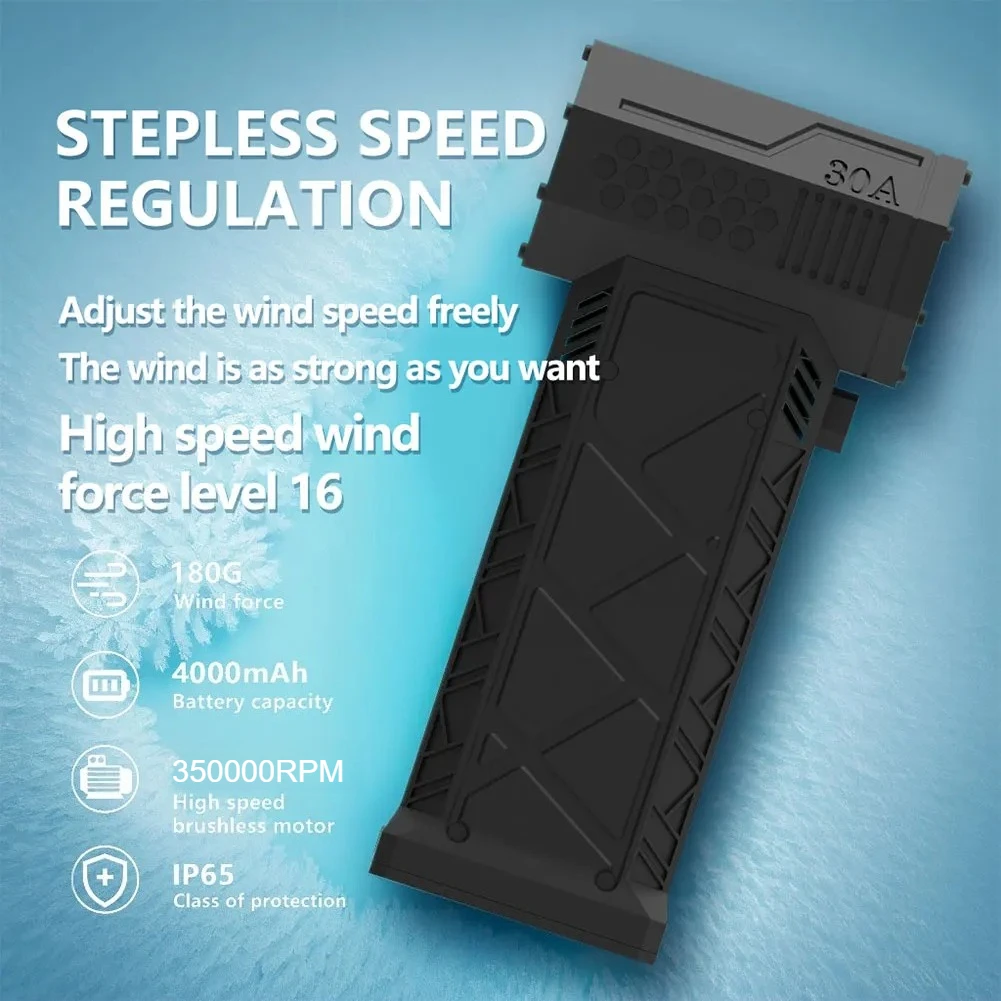 350000RPM Mini Turbo Fan Brushless Motor 52m/s speed USB Rechargeable Powerful  Air Blower Duster for Keyboard /Car cleaning