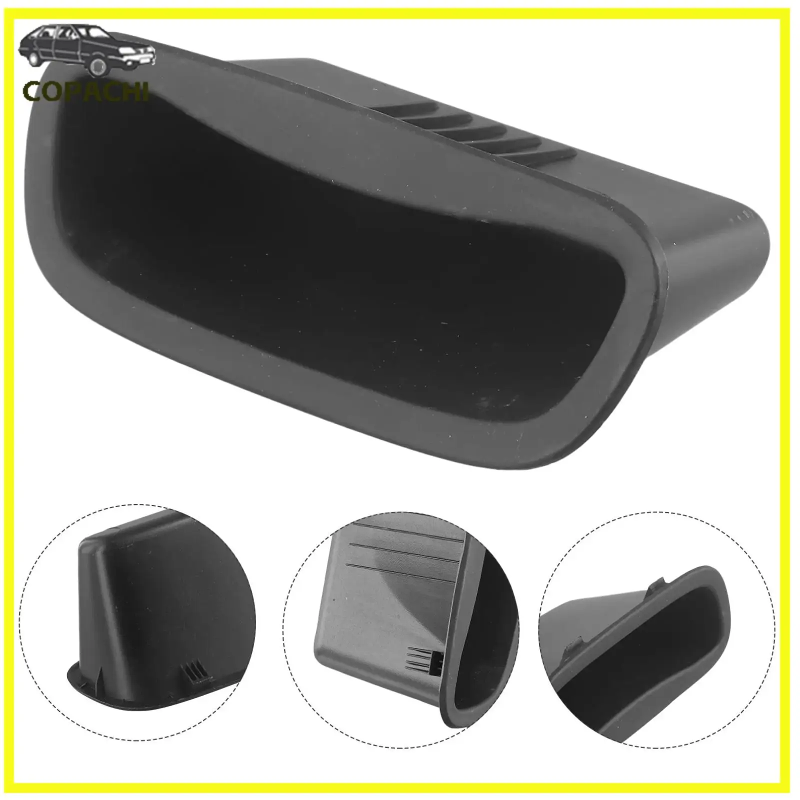 

1pc Black Liftgate handle 1UA33DX9AA For 11-18 Jeep Cherokee Dodge Durango Engine Car External Accessories Parts Replacement