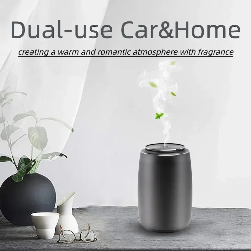Intelligent Car Cup Holder Perfume Diffuser, Durable & Automatic Deodorization Accessory for Car Freshness