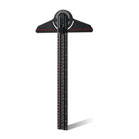 A81M New Angle Finder Protractor,Angle Gauge,Adjustable Aluminum Construction Protractors With 13 Inch Woodworking Ruler