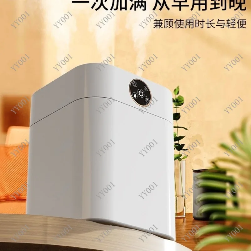 Portable Quiet Desktop Humidifier USB Rechargeable Large Water Tank for Home Office Daily Use