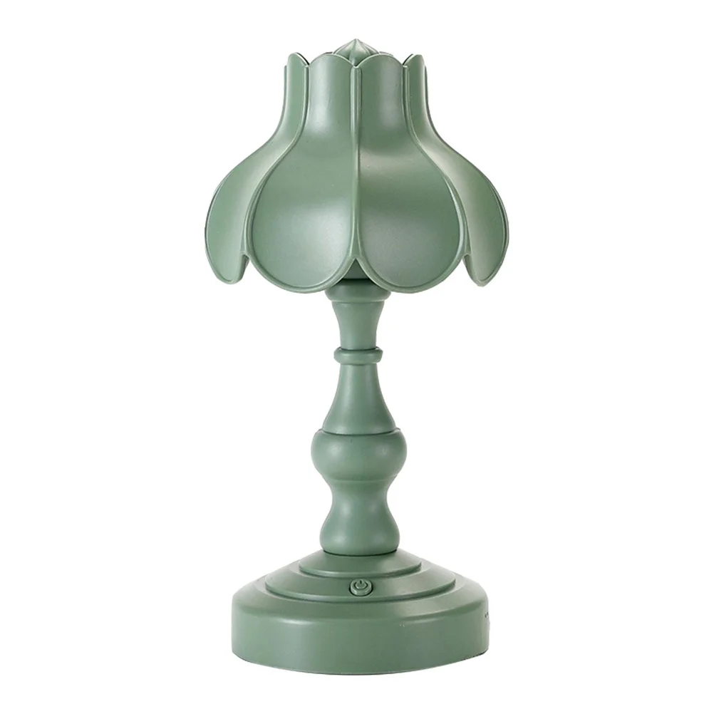 1 قطعة ضوء الليل لوتس قسط الإبداعية أباجورة جو دافئ ديكور ضوء USB شحن مصباح القراءة