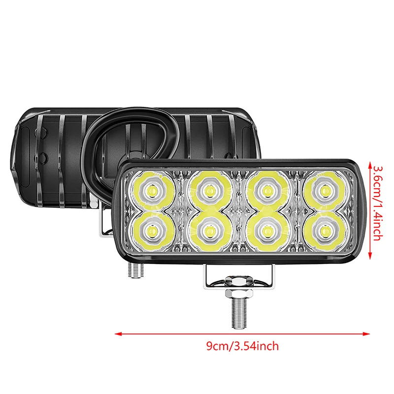 1Pcs 10w DRL LED Spot Flood Work Light Worklight 9-30V 4WD 12 Volt For Off Road Vehicle SUV Car Trucks