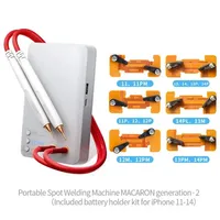 DIY Spot Welder QianLi Macaron Portable Spot Welding Machine For iPhone Battery Flex Cable 18650 Battery Soldering Repair Tool