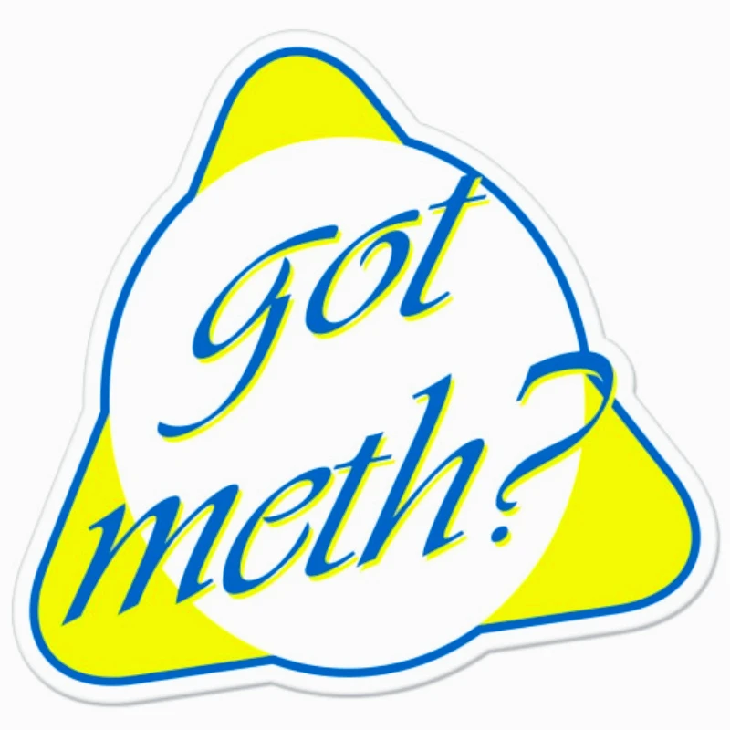 

Car decoration stickers FOR Got Meth car bumper sticker decal 20CM PVCKK