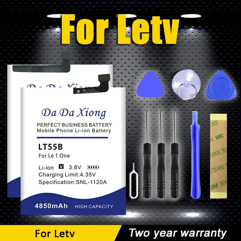 New High Quality LT55A LT55B LT55C  LTH23A LTH22A Battery For Letv leEco Le Max 1 3 X500 X800 LT55C Pro One + Tools Kit