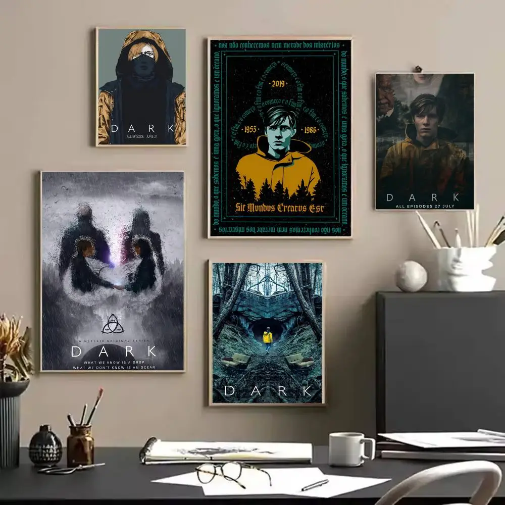 

Horror D-DarkS TV Series Painting Calligraphy HD Canvas Waterproof Wall Art Picture For Home Office Living Room Bedroom Gift