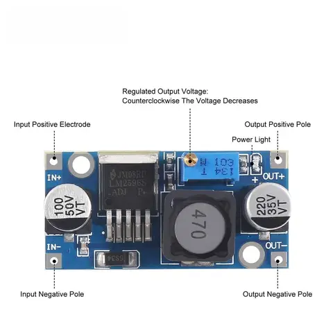 1/5/10 पीस LM2596 LM2596S-ADJ DC से DC एडजस्टेबल बक कन्वर्टर 3.0-40V से 1.5-35V पावर सप्लाई स्टेप डाउन मॉड्यूल 10 best sales डीसी से डीसी - №9