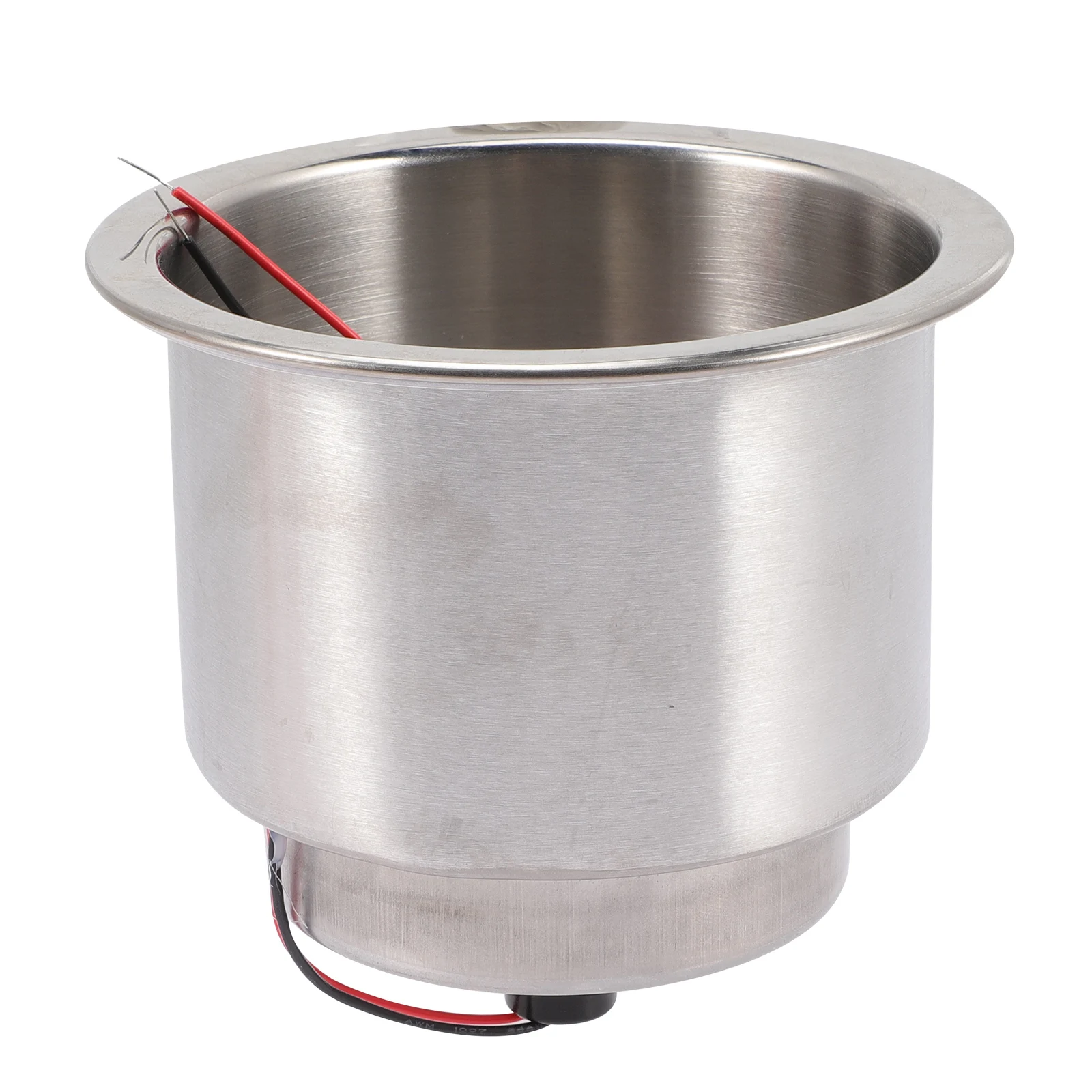 

LED Cup Holder Stainless Steel Inserts for Center Console Holders Boat Cup Beverage Rack Car Accessories