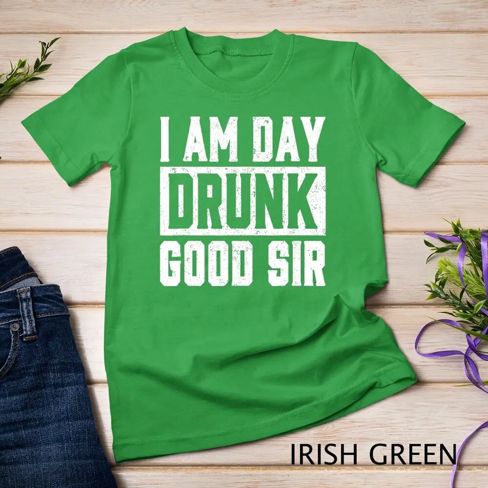 I Am Day Drunk Good GenerFunny T-shirt unisexe, T-shirt à boire de la fête du travail, 1