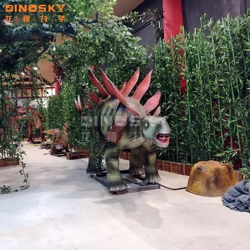 ATV&UTVNew Product Realistic Movement Dinosaur Model with Silica Gel Skin and Roaring Sound DINOSKY