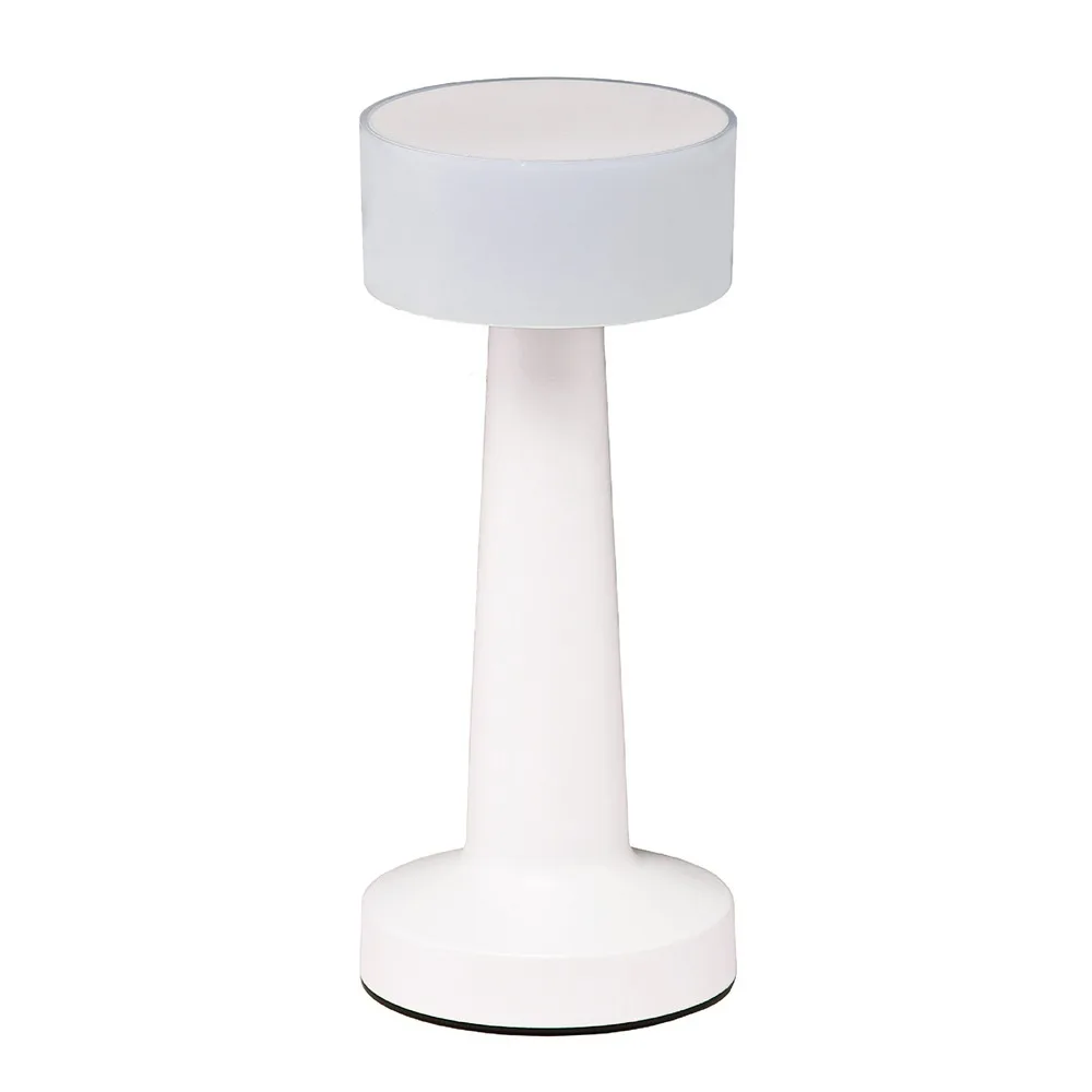 الإبداعية الرجعية الجدول مصباح اللاسلكي اللمس الاستشعار LED القراءة مصباح LED قابلة للشحن السرير المحيطة أضواء إضاءة غرفة النوم