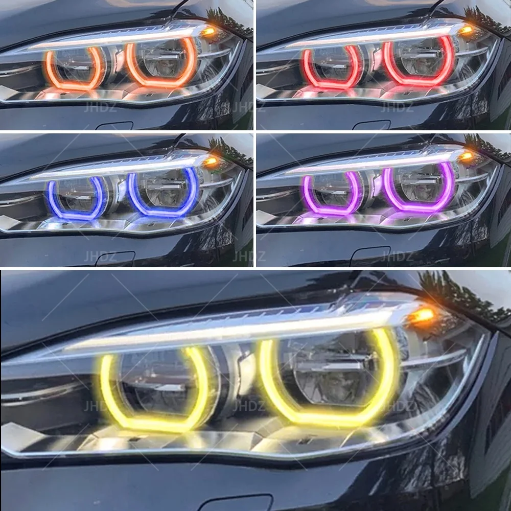 Hot Sale Adaptive LED Daylight Yellow Angel Eye DRL Module for X3 F25 X5 F15 F85 X6 F16 F86 Super Bright Amber Red 5 Decoration