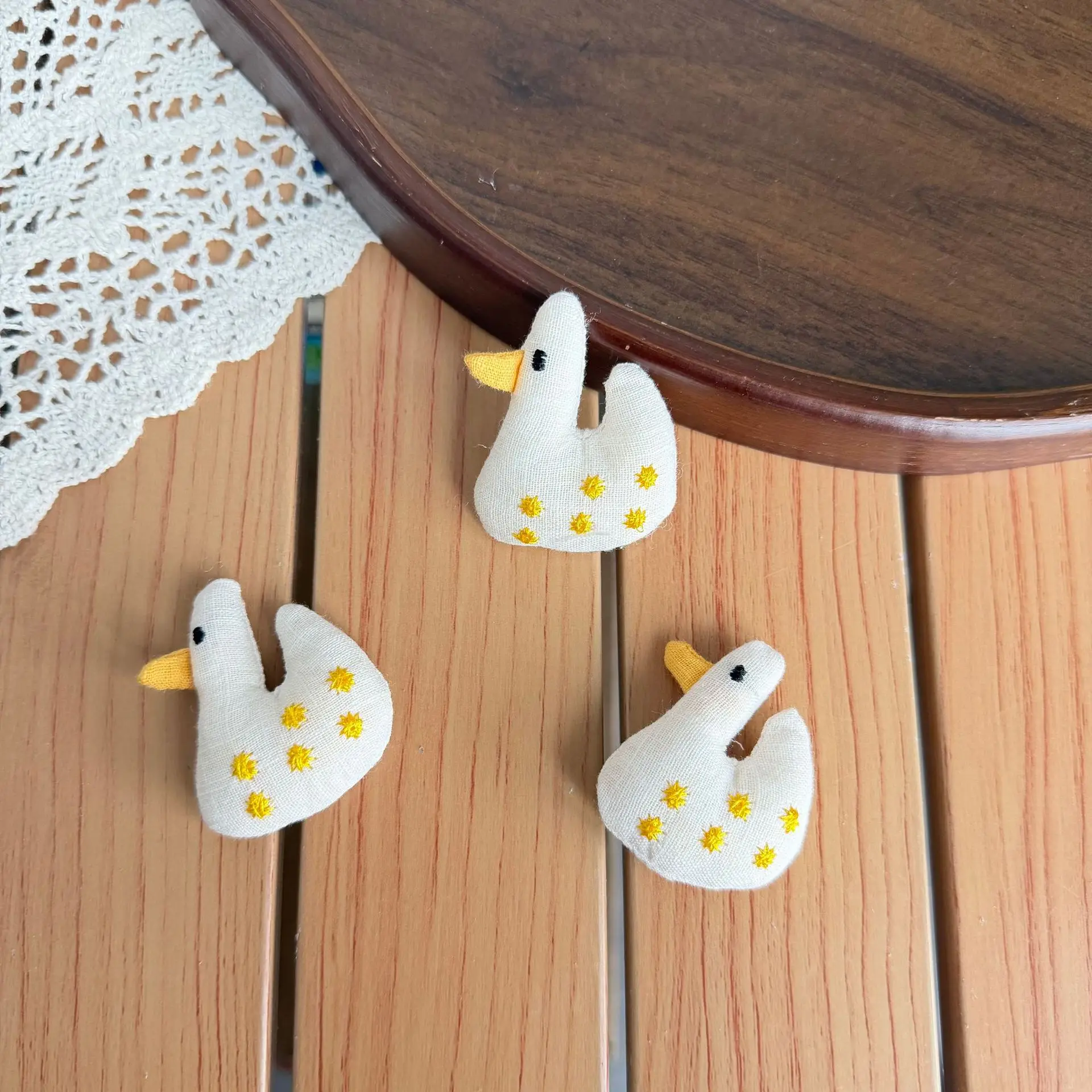 프리미엄 귀여운 동물 패브릭 브로치 핀 세트 DIY 쥬 - Craft Embellishment 리뷰 및 가격