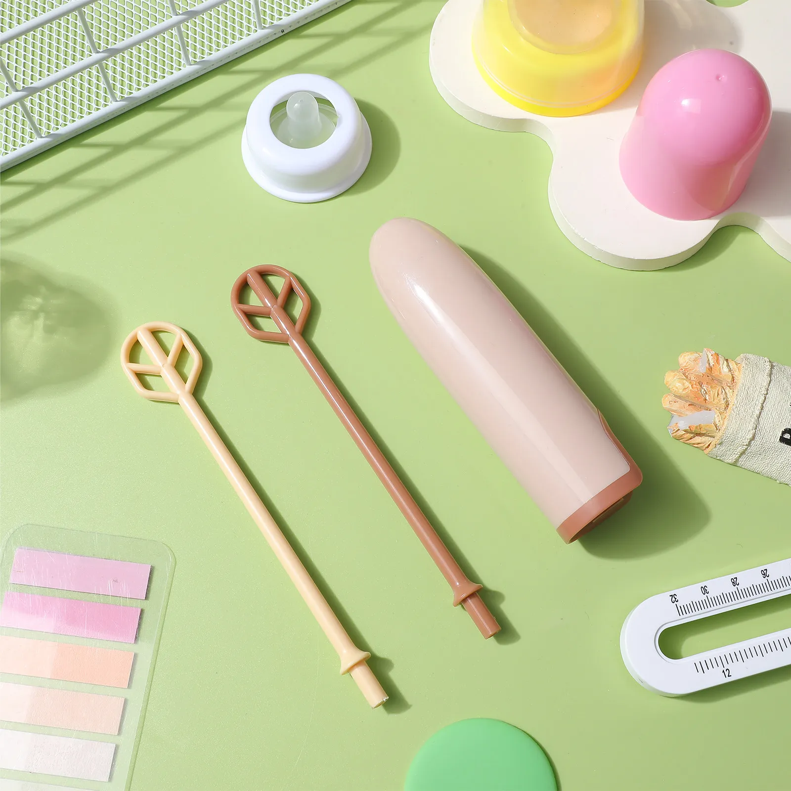 

1Set Milk Powder Mixer Extended Handle Handheld Drink Mixer Detachable Easy Clean Infant Formula Stirrer Kitchen