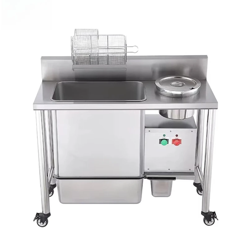 Equipment Electric Breading Table Automatic 430Stainless Steel Fried Chicken Breading Machine