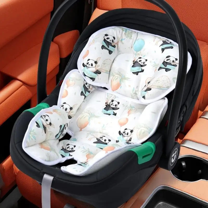 Cartoon Infant Car Support Pad for Newborns and Premature Baby Under 15 Pounds Full Cushion A2UB