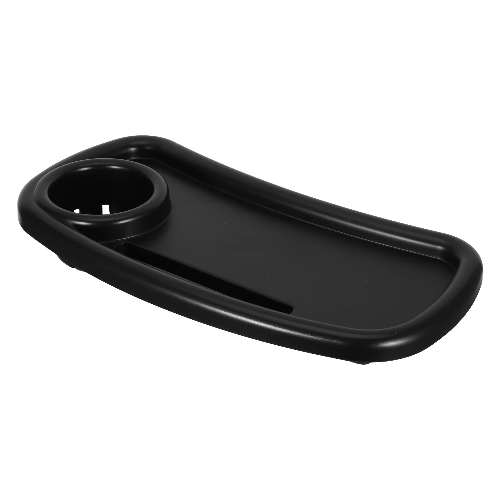 Detachable Stroller Snack Tray with Cup Holder & Phone Stand – Easy Clean Travel Accessory for Baby Strollers