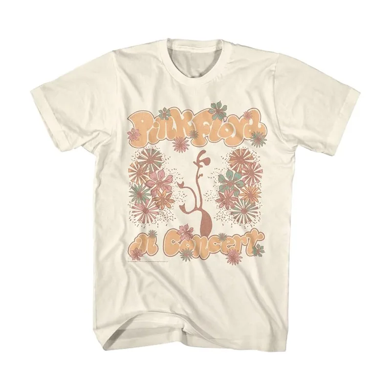 Hot Summer Pink Floyd Band Roger Waters Rock Retro Pink American Loose-Sleeved T-Shirt