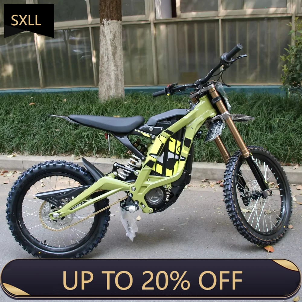 

Электрический внедорожный мотоцикл SXLL 8000W 60V Medium Drive Sur Ron Hybrid 40Ah Light Bee X