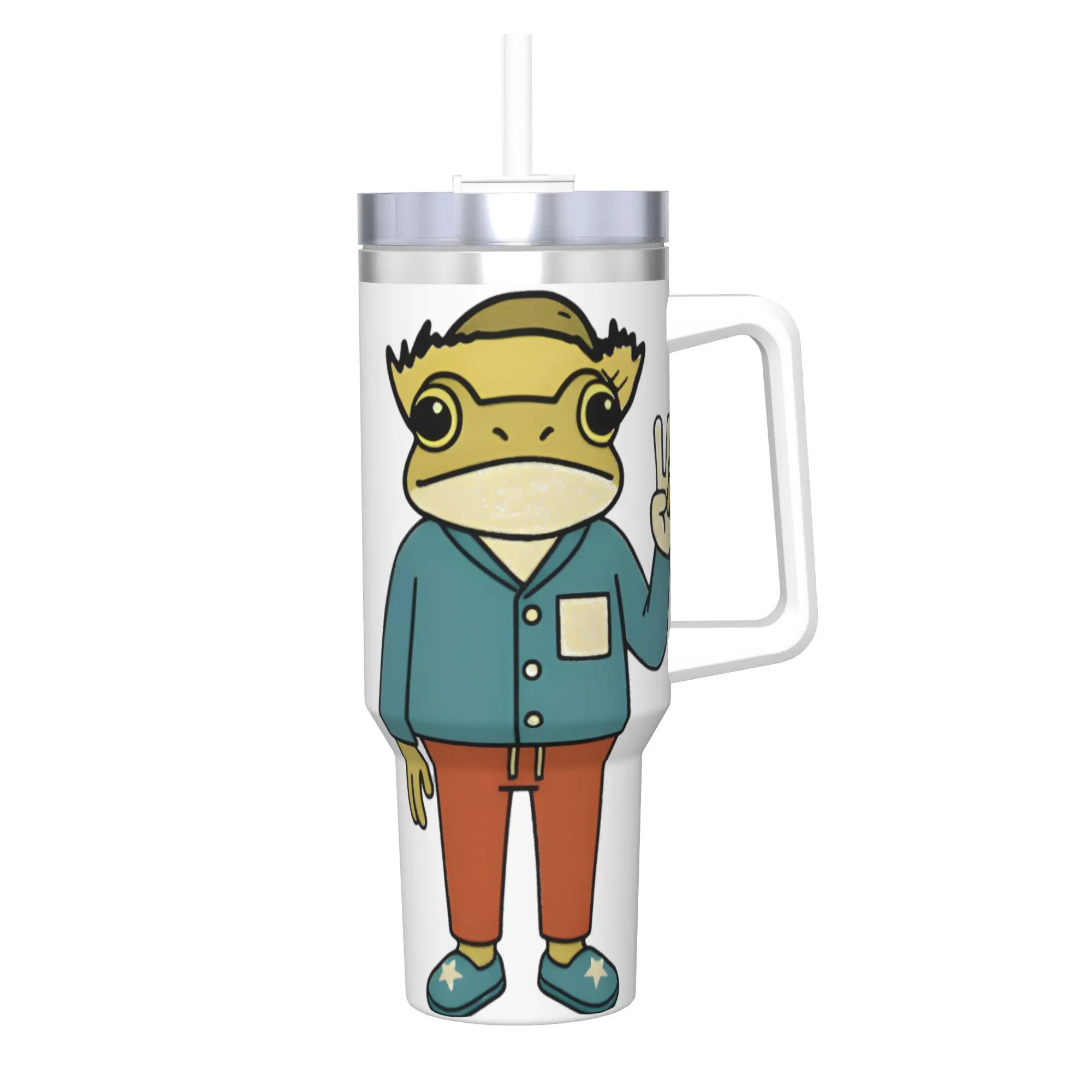 Vaso Térmico de Acero Inoxidable Benito Concho Pava Bad Bunny DTMF, Taza de Café Aislada para Bebidas Frías y Calientes, Botella de Agua para Playa