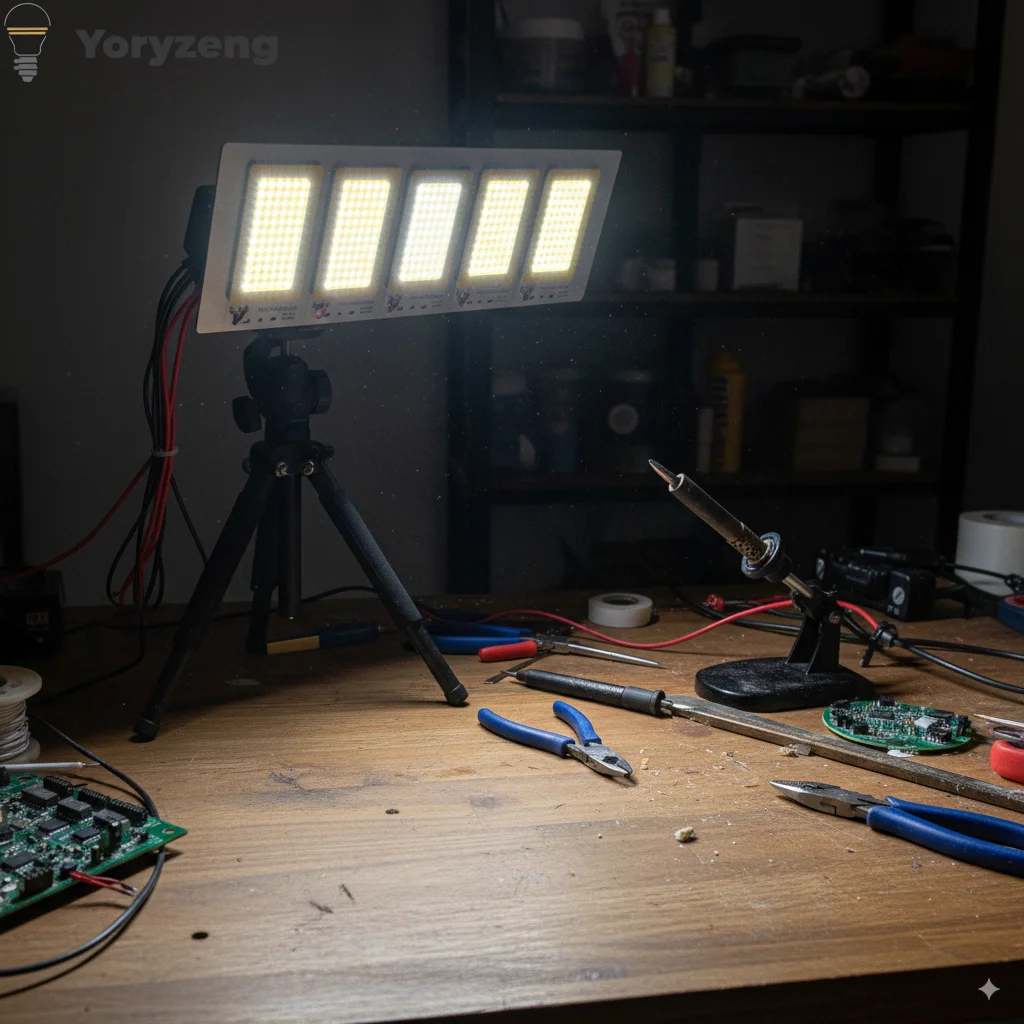 

120x65mm 2in1 Dc12v Cob Led Chip Lamp 80w Panel Light Source Module For Led Floodlight 50w Bicolor Two Color Dual High Power 12v