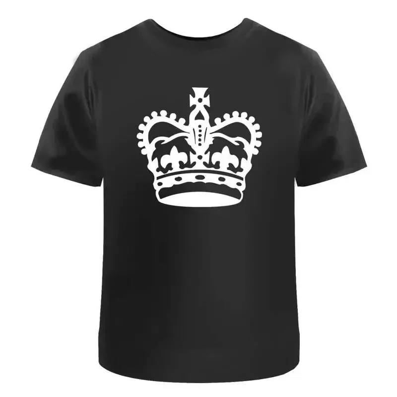 Royal Crown' Baumwoll-T-Shirt Ta041425