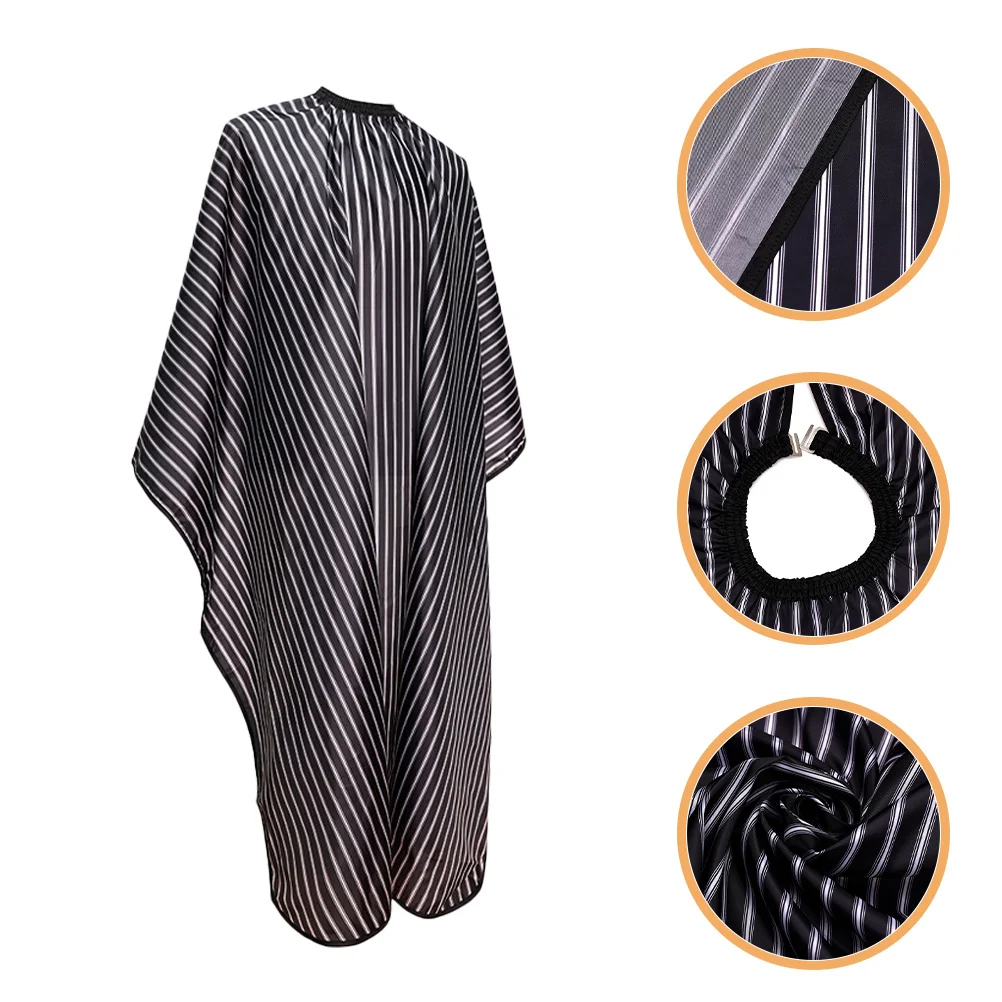 Capa de barbeiro profissional de alta durabilidade, capa de corte de cabelo para salão de beleza, vestido unissex, acessórios, vestido de cabeleireiro