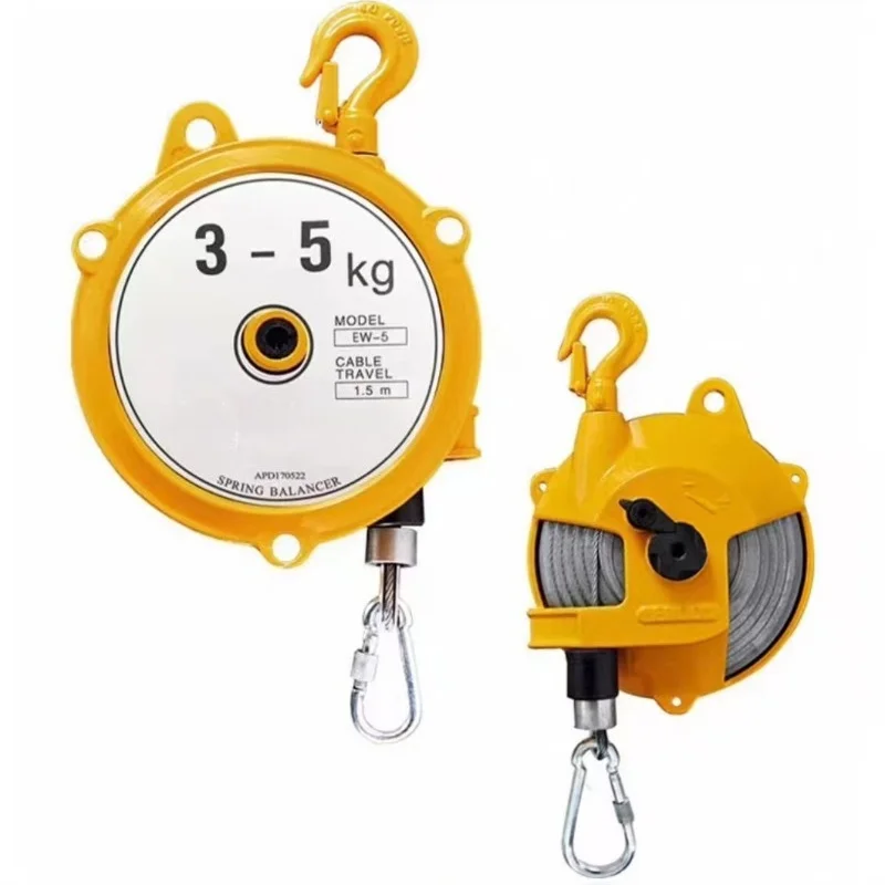 OVICTER Official Store Spring Balancer 3~5kg(6.6~11lbs) Hanging Tool Spring Retractor 1.5m Wire Rope Hanging Holding Equipment