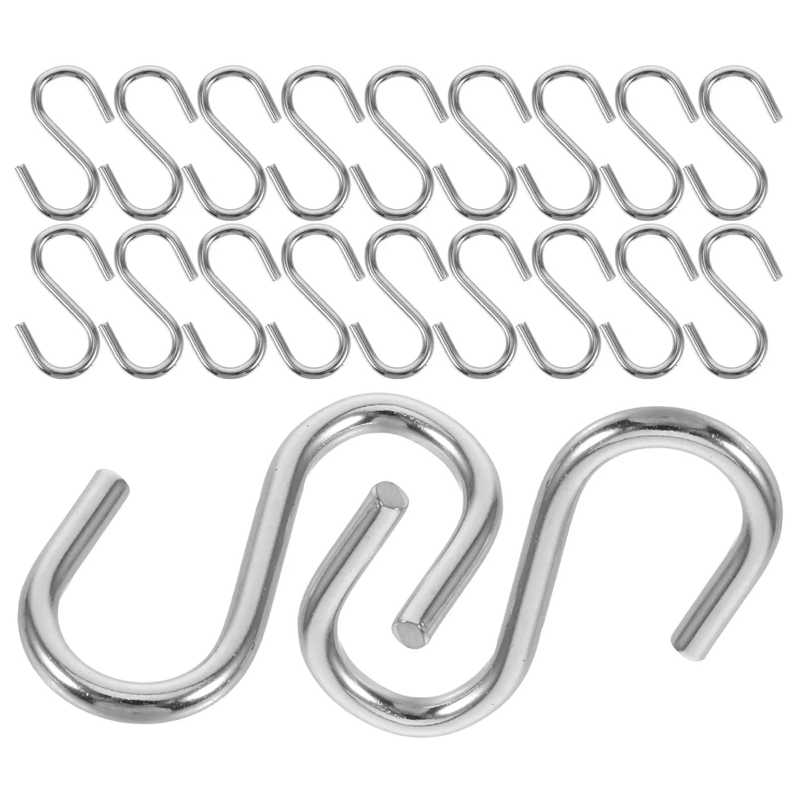 

50pcs Mini Hooks Decorative Hanging Necklaces Crafts Iron Tiny Hangers Ornament Versatile Safe Space