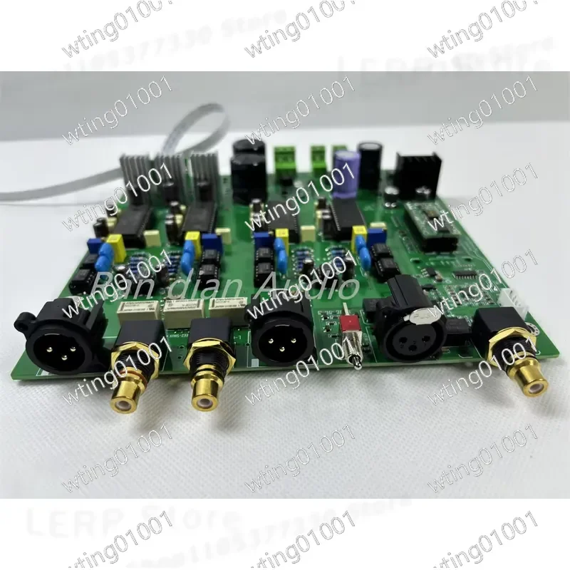 for DF1704 DF1706 SM5847 PCM1701 Quad Balanced DAC Decoder with Coaxial AES USB Bluetooth 192kHz High Fidelity Audio