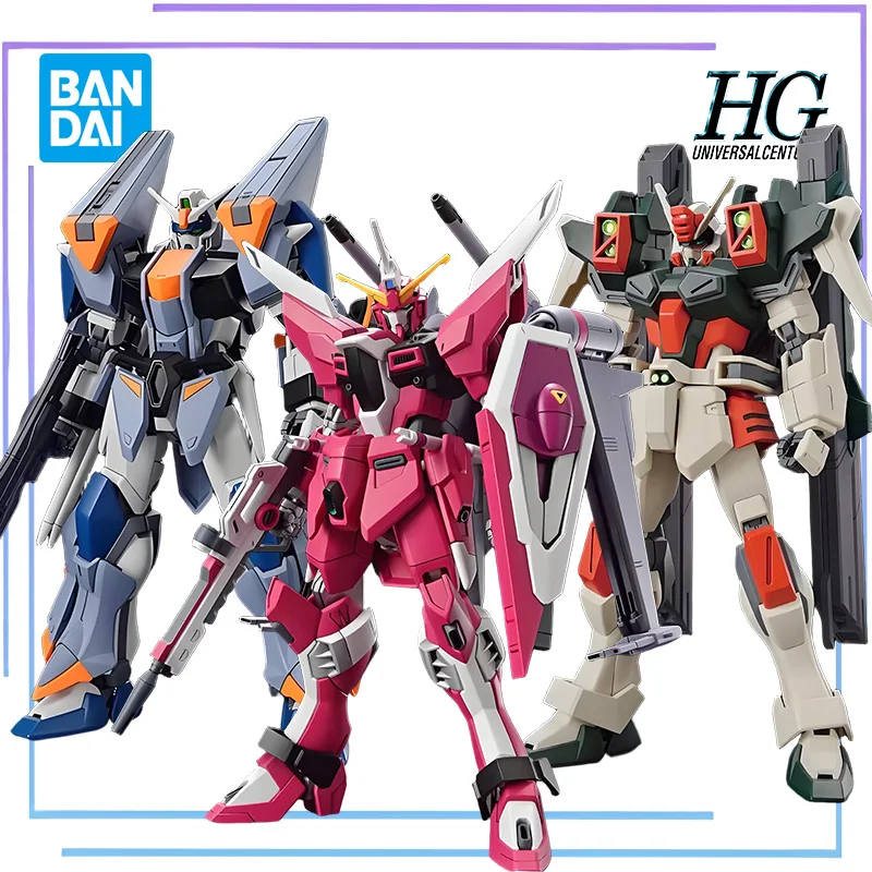 

BANDAI оригинальная серия HGUC H251 Infinite Justice Gundam Mark II аниме фигурка в сборе модель игрушки Коллекционная модель подарки