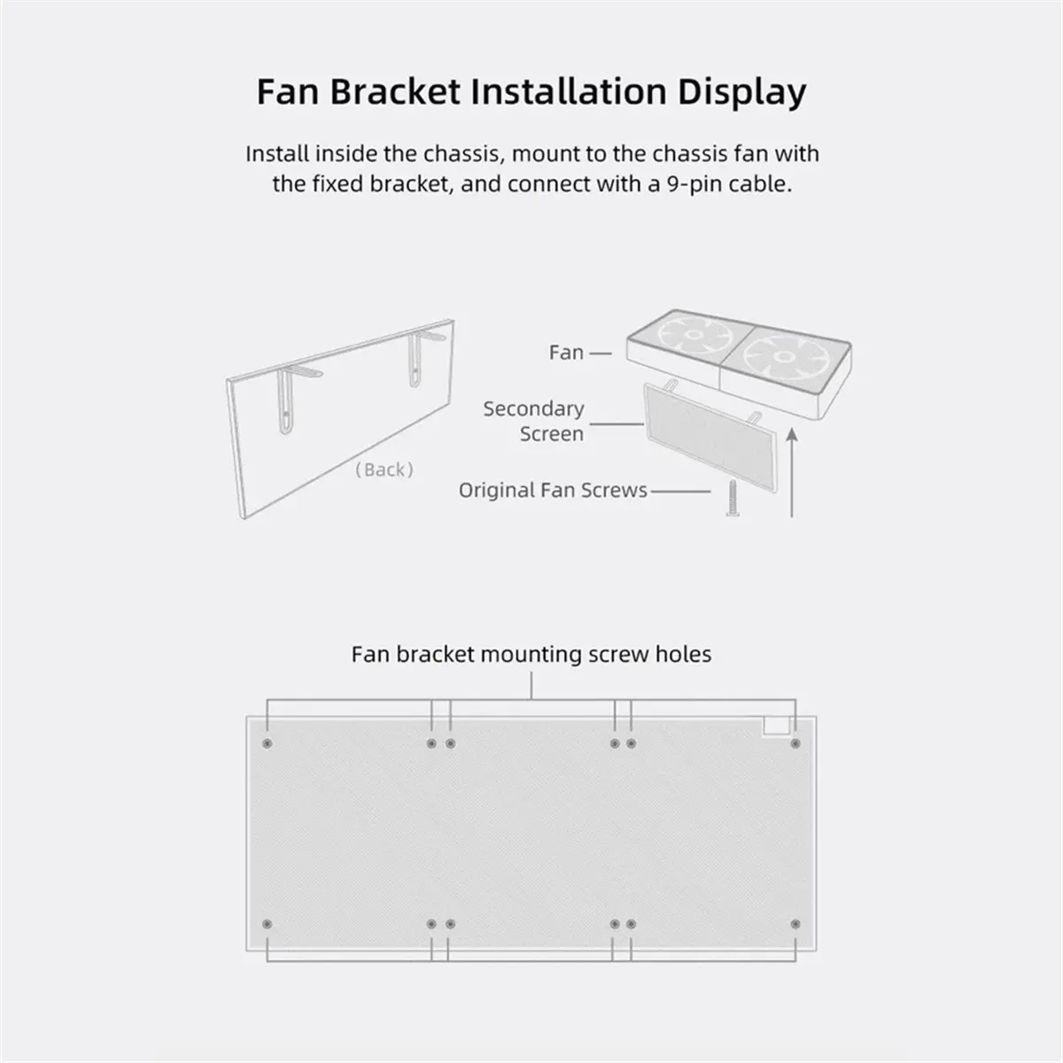 newA10R 12.3 Inch IPS Secondary Screen 1920x720 USB Type-C Smart Display Extended Screen for CPU GPU RAM Computer Monitor