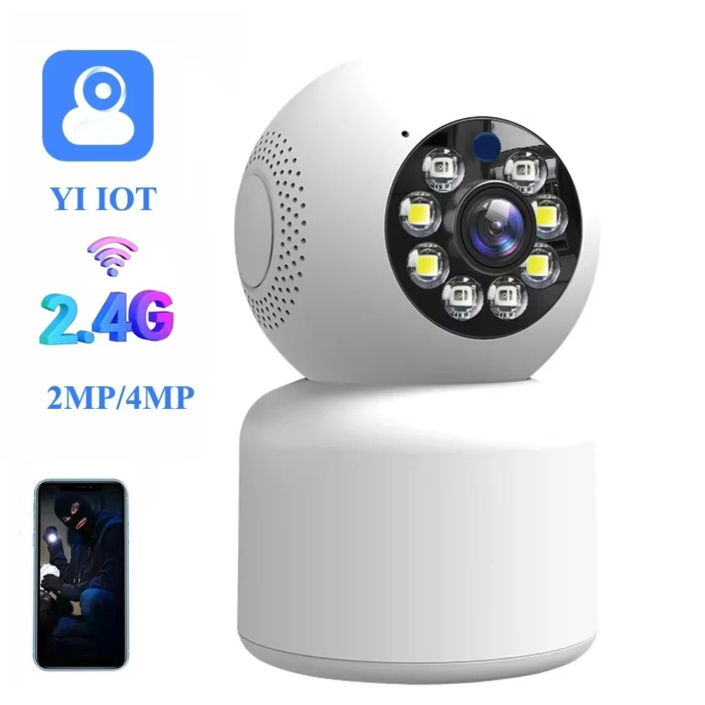 

YI IOT 2.4G HD IP Camera Wireless 2MP 4MP Home Security Camera Night Vision Two Way Audio CCTV Camera Indoor Baby Monitor