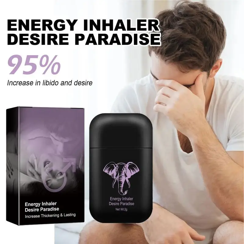 Nasal Inhaler Aromatherapy Inhaler Exciting Liquid Oil Breathe Stick Portable Effective Relief Men Pleasure  Exciter Enhancer