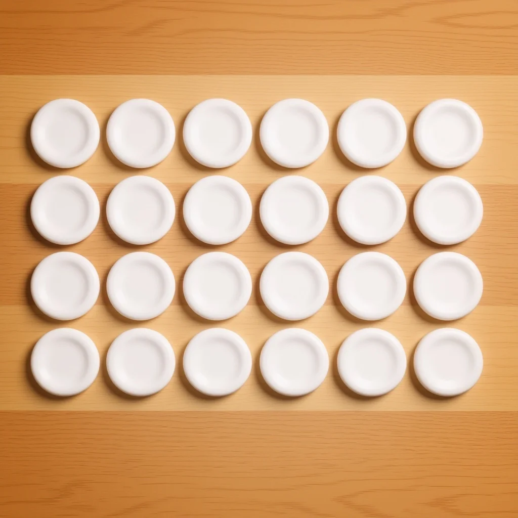 

36Pcs Glass Pads Clear Silicone Bumpers Strong Adhesive Non Slip Furniture Bumpers Table Top Protectors Drawer Cabinet Door