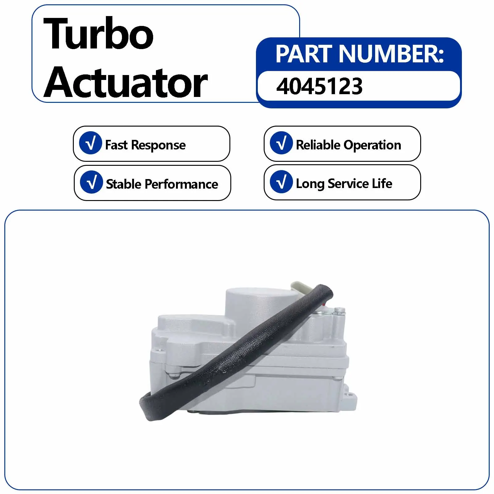 Turbo Actuator 4045123 For Dodge Ram Truck ISB 6.7L HE351VE 2007-09