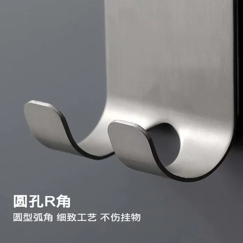 

Крючок из нержавеющей стали, крючок для стеклянной двери для душа, вешалка для полотенец с свободным отверстием, органайзер для ключей, вилка для ванной комнаты, держатель для бритвы, крючок для хранения