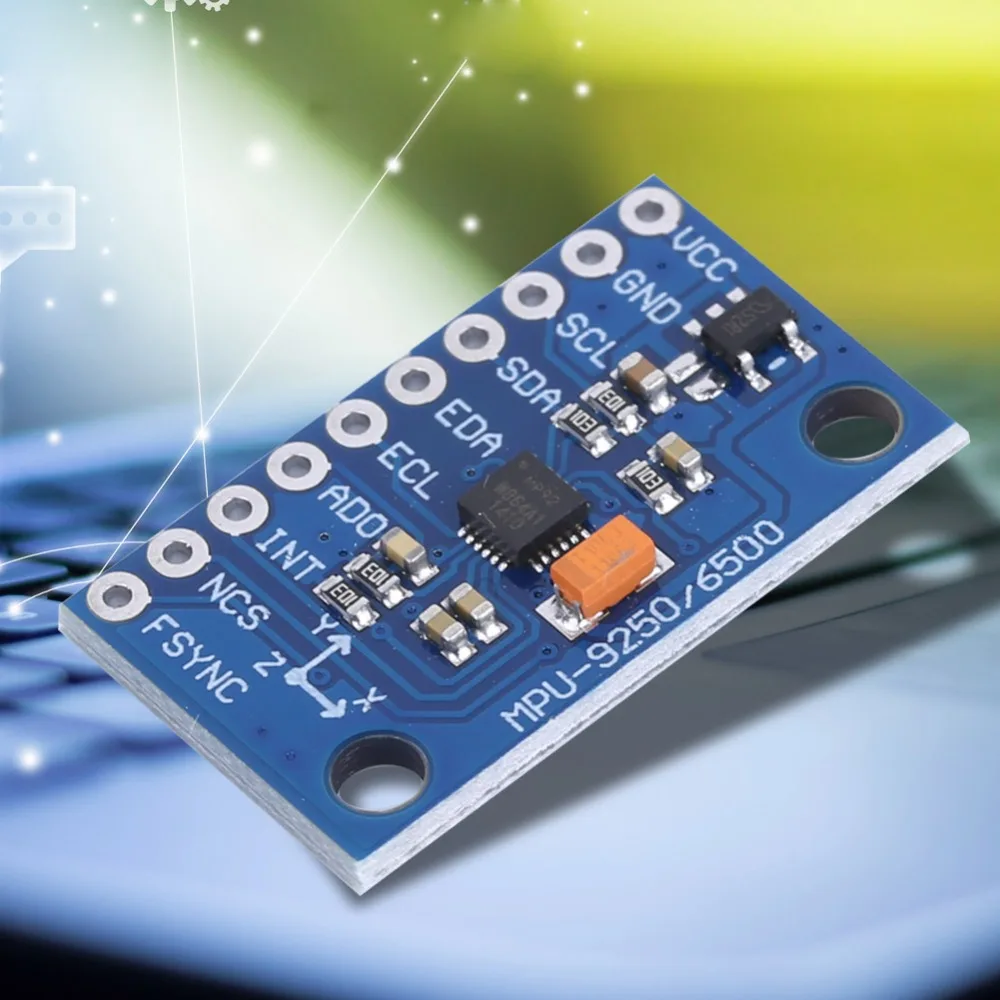وحدة الاستشعار 16 بت MPU-9250 الاستشعار IIC/SPI حساسية عالية GY-9250 وحدة 9-محور الاستشعار التوت بي
