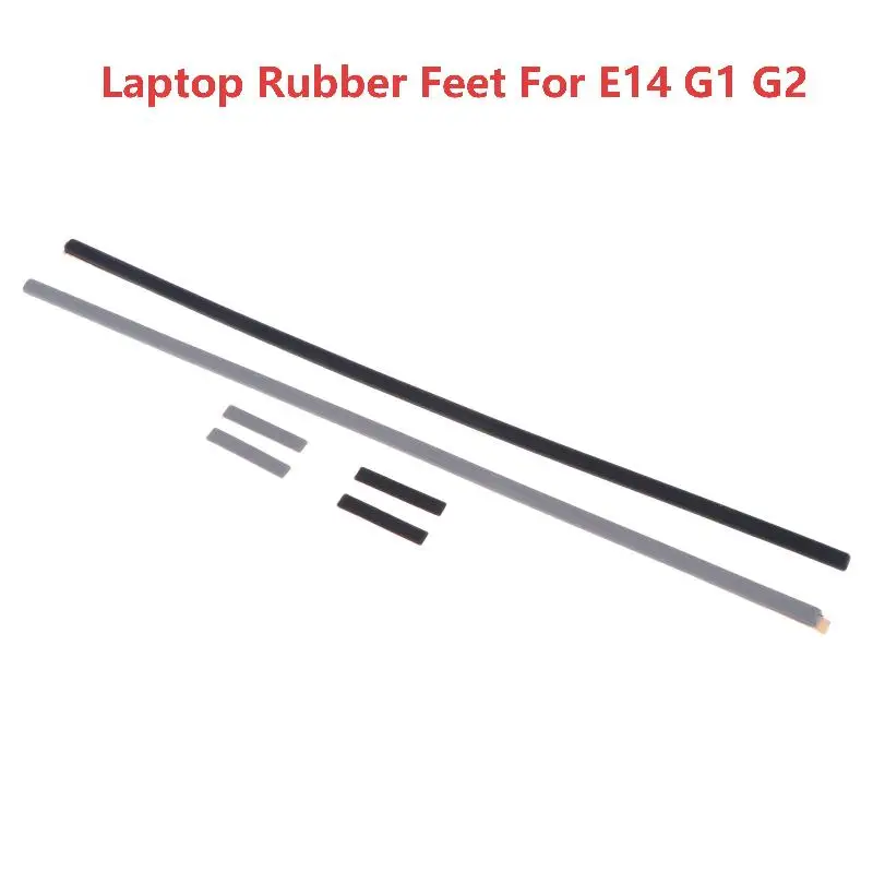 E14 G1 G2 Notebook Bottom Rubber Feet Kit Non‑Slip Anti‑Vibration Rubber Strips Laptop Base Cushion Pad Replacement Repair Spare