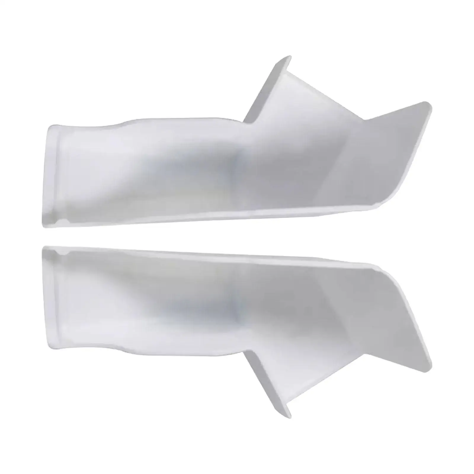 2 Pieces RV Gutter Spout Reduce Black Streaks Easy Installation Universal Rain Water Runoff Protective for Travel Trailer