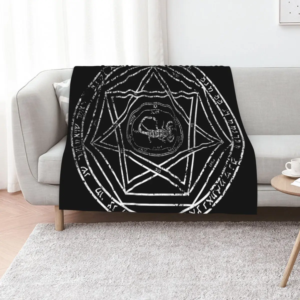 Devil's Trap Aged Throw Blanket wednesday Moving Sofa Quilt bed plaid Blankets Sofas Of Decoration Summer Beddings Blankets