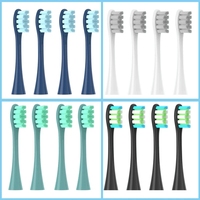 Replacement Brush Heads for Oclean Flow/X/ X PRO/F1/ One/ Air 2 Sonic Electric Toothbrush DuPont Blue Green Soft Bristle Nozzles