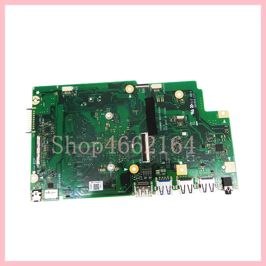 Imagem -02 - Laptop Motherboard para Asus Vivobook X540mar com Cpu N4020 4gb de Ram Mainboard A540m X540ma X540mar X540mas X543ma Testado ok