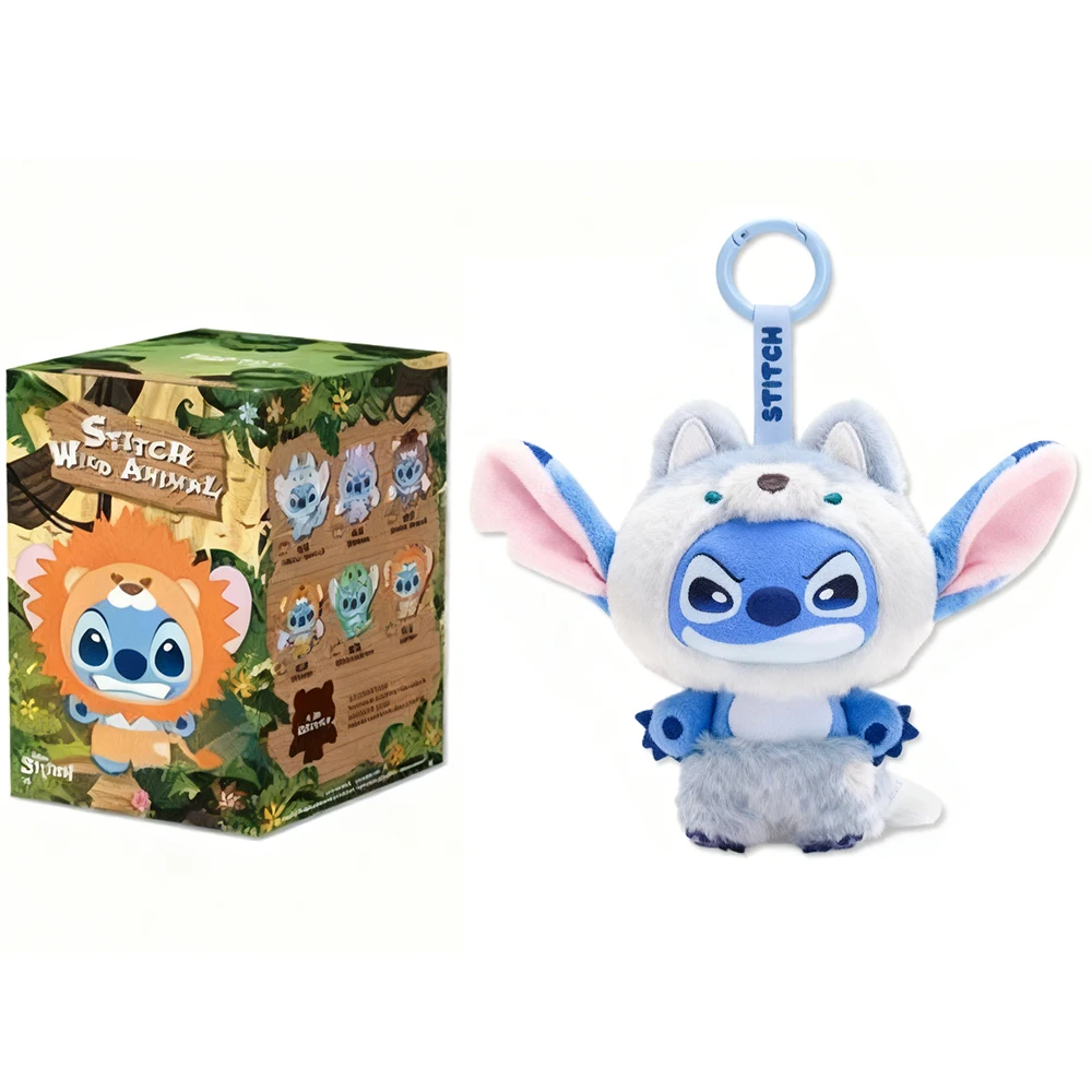 Mignon Disney point série d'animaux sauvages mignon à collectionner vinyle en peluche boîte aveugle Figurines décor créatif noël nouvel an cadeau