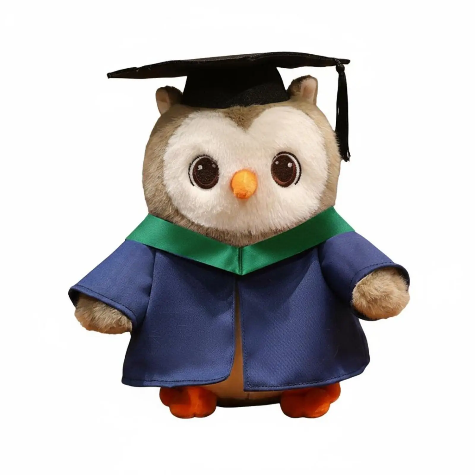 Graduation Stuffed Animals 2025 Academic Robe Plush Doll Owl Plush Decoration for Students Gift