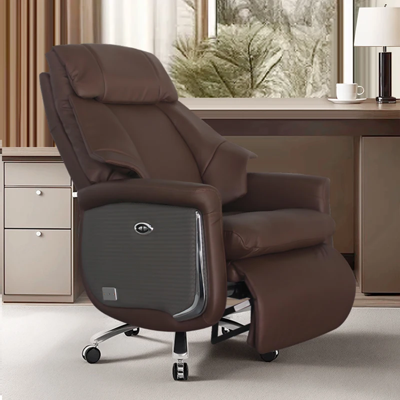 Height Adjustable Desk Chair With Wheels Reclining Office Chair for Bedroom Elevable Desk Chairs Offer Reclining Relax Armchair