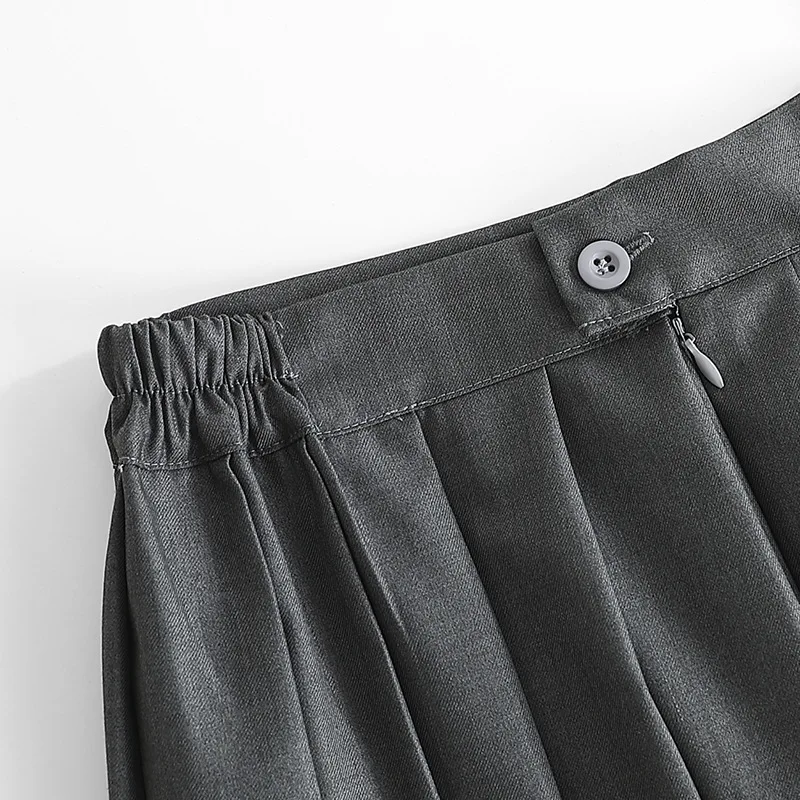 Jupe d'été plissée pour femmes, jupe d'école japonaise Preppy