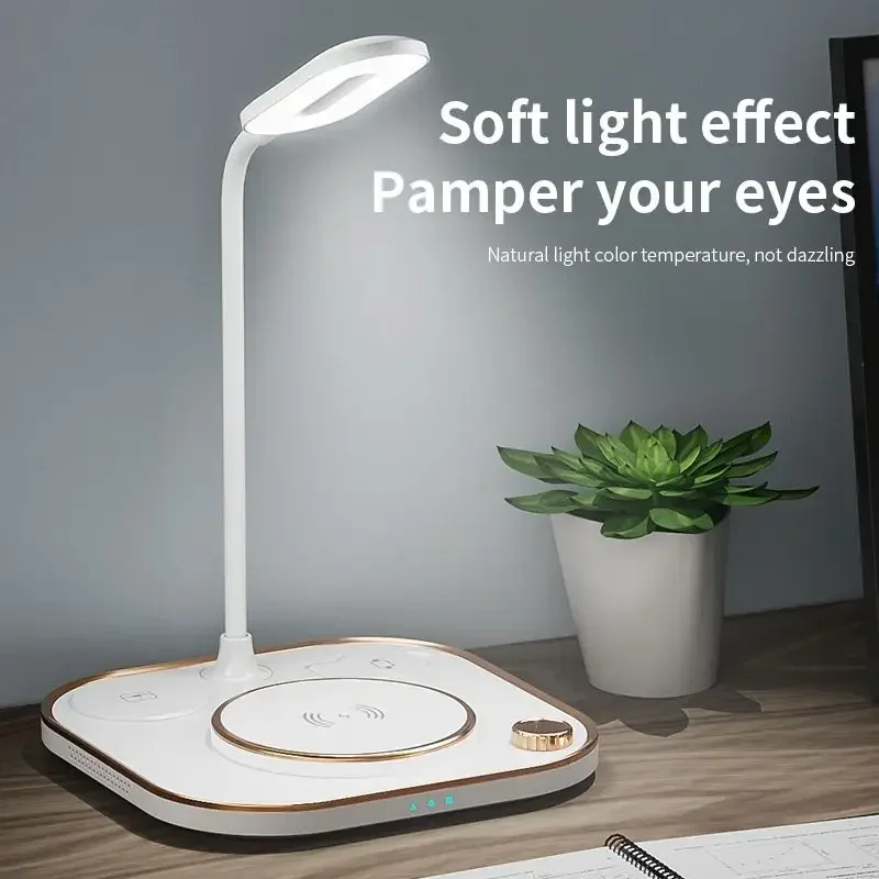 On Line Best Seller 3 in1 Wireless Charger LED Lamp 15W Fast Charging Wireless Phone Charger Stand For iPhone Airpod Apple Watch