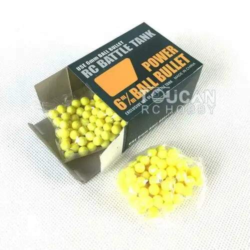 

200pcs Heng Long 1/16 Scale RC Tank BB Pellet Bullet Model 6mm Spare Parts Toy TH17185